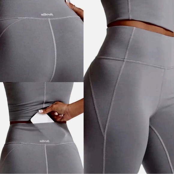 Allbirds Women’s Natural Breathable Lightweight Leggings in Gust, Size X-Small - Picture 7 of 11